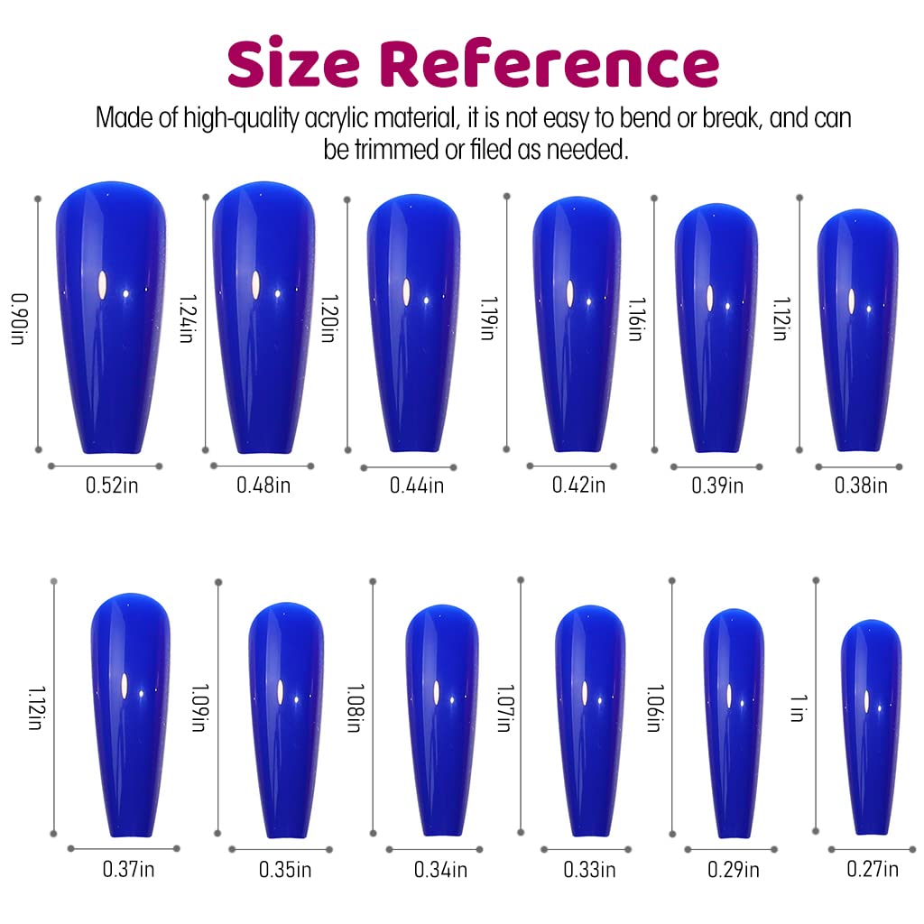 MAYCREATE® 24 Color Press on Nails Sets, False Nails Artificial Fake Nails Coffin Press on Nails Solid Color Glossy Fake Nails Full Cover False Nails Tips for Women Girls DIY Nail, Style A (No glue) MAYCREATE® 24 Color Press on Nails Sets, False Nails Artificial Fake Nails Coffin Press on Nails Solid Color Glossy Fake Nails Full Cover False Nails Tips for Women Girls DIY Nail, Style A (No glue)